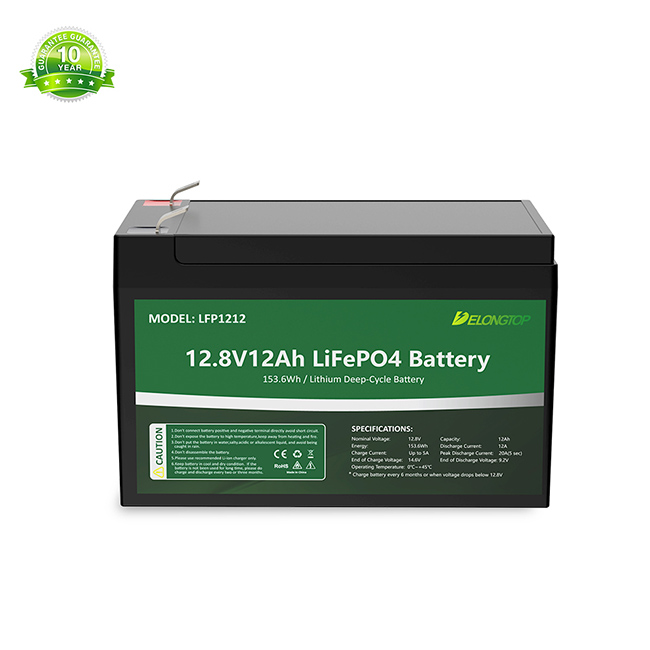 batería recargable del fosfato del hierro del litio de 12v 12ah Lifepo4 para el buscador de los pescados