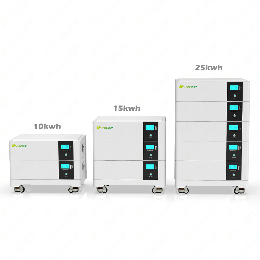 10Kwh (51.2V100Ah x 2) Batería de almacenamiento de energía de uso doméstico de pila móvil